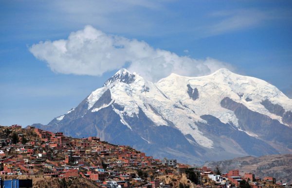 Snowy Illimani La Paz <p>BOLIVIA</p>

